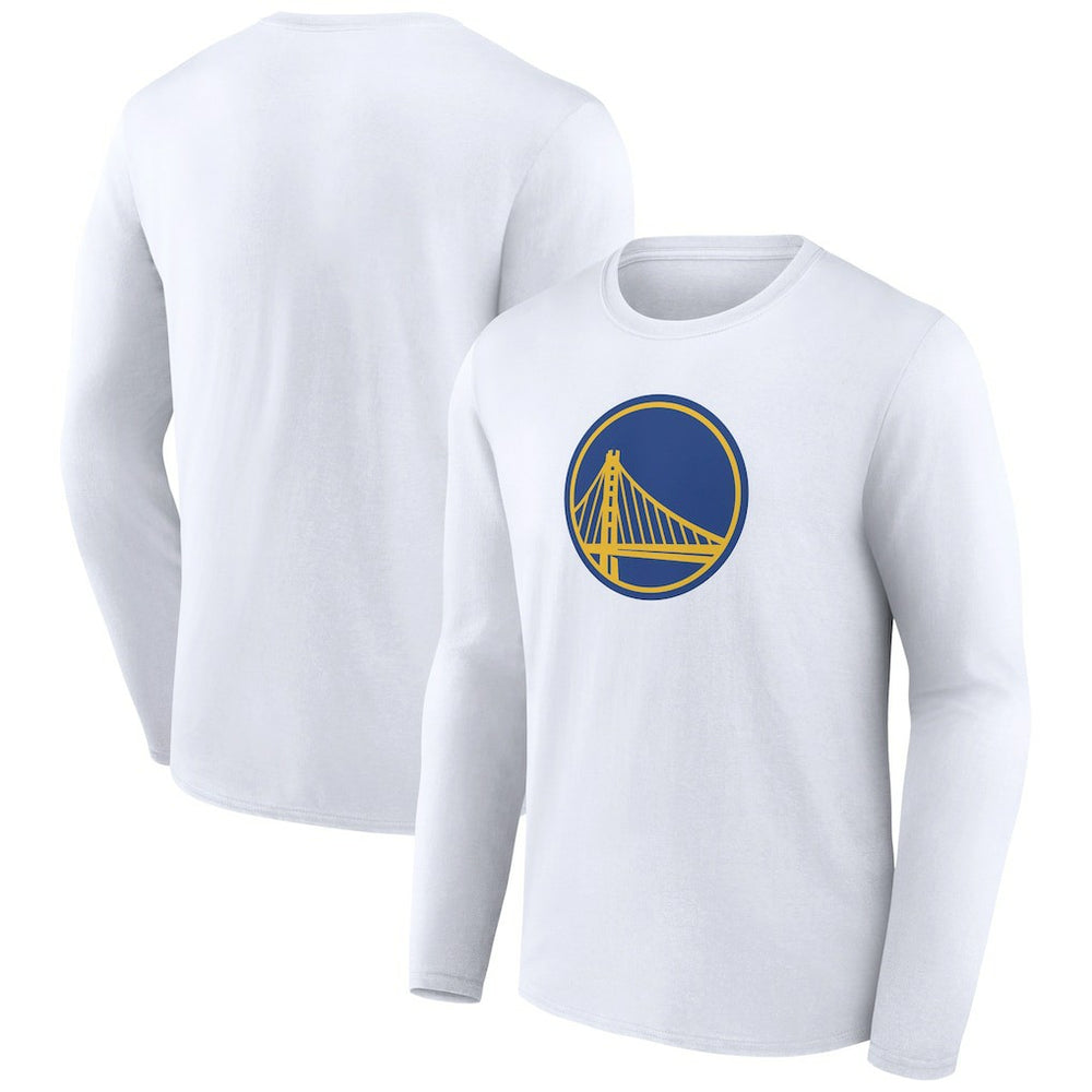 Golden State Warriors Alternate Logo Long Sleeve T-Shirt White