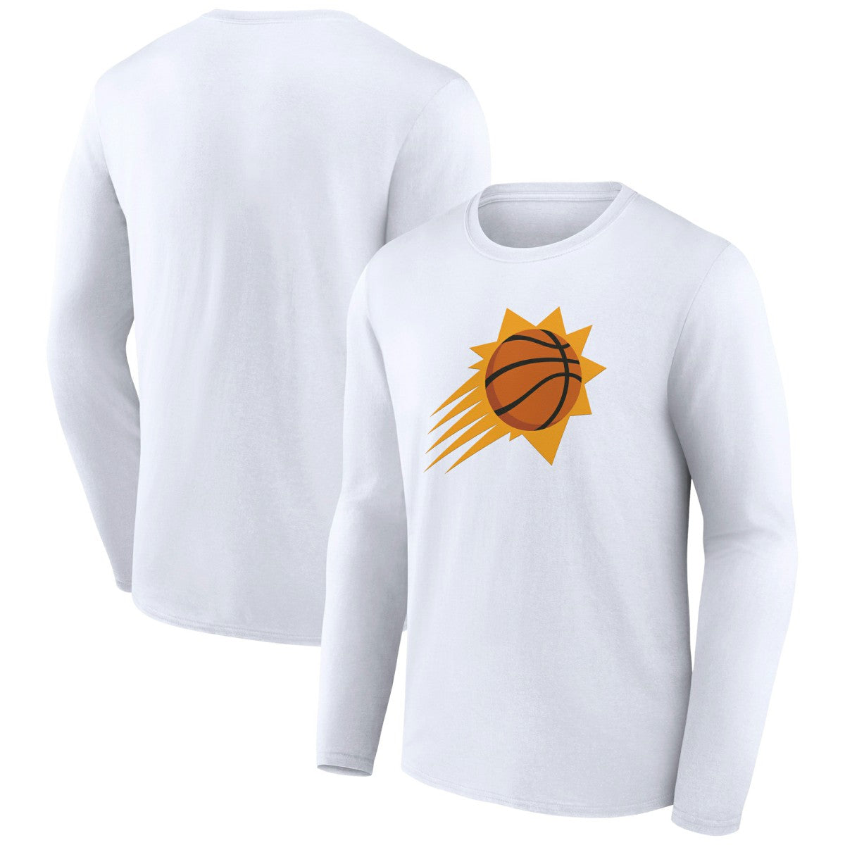 Phoenix Suns Alternate Logo Long Sleeve T-Shirt White