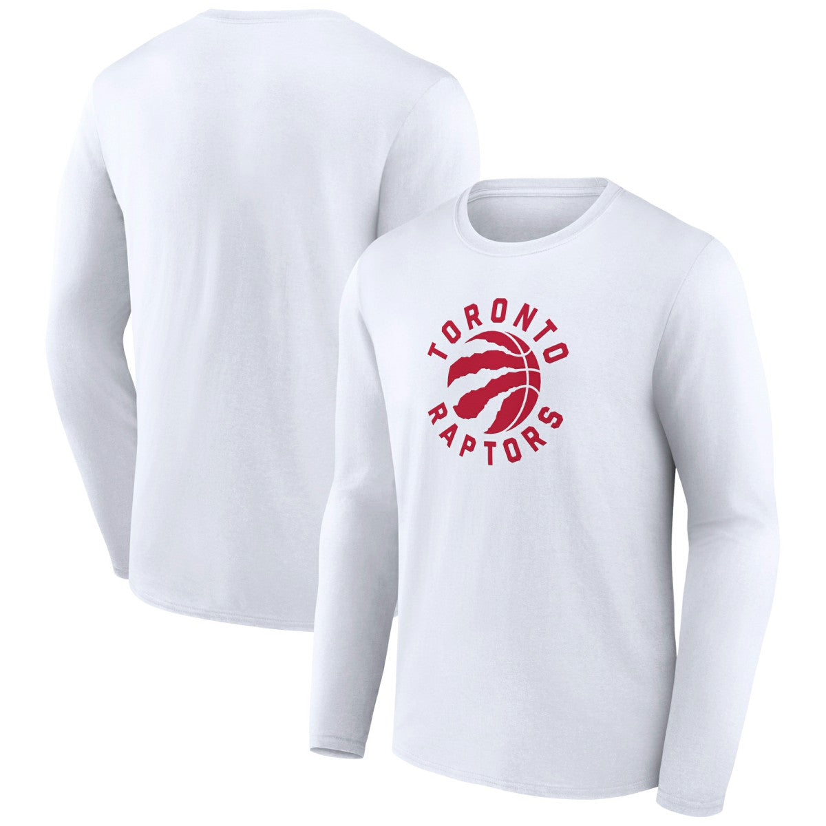 Toronto Raptors Alternate Logo Long Sleeve T-Shirt White