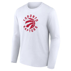 Toronto Raptors Alternate Logo Long Sleeve T-Shirt White
