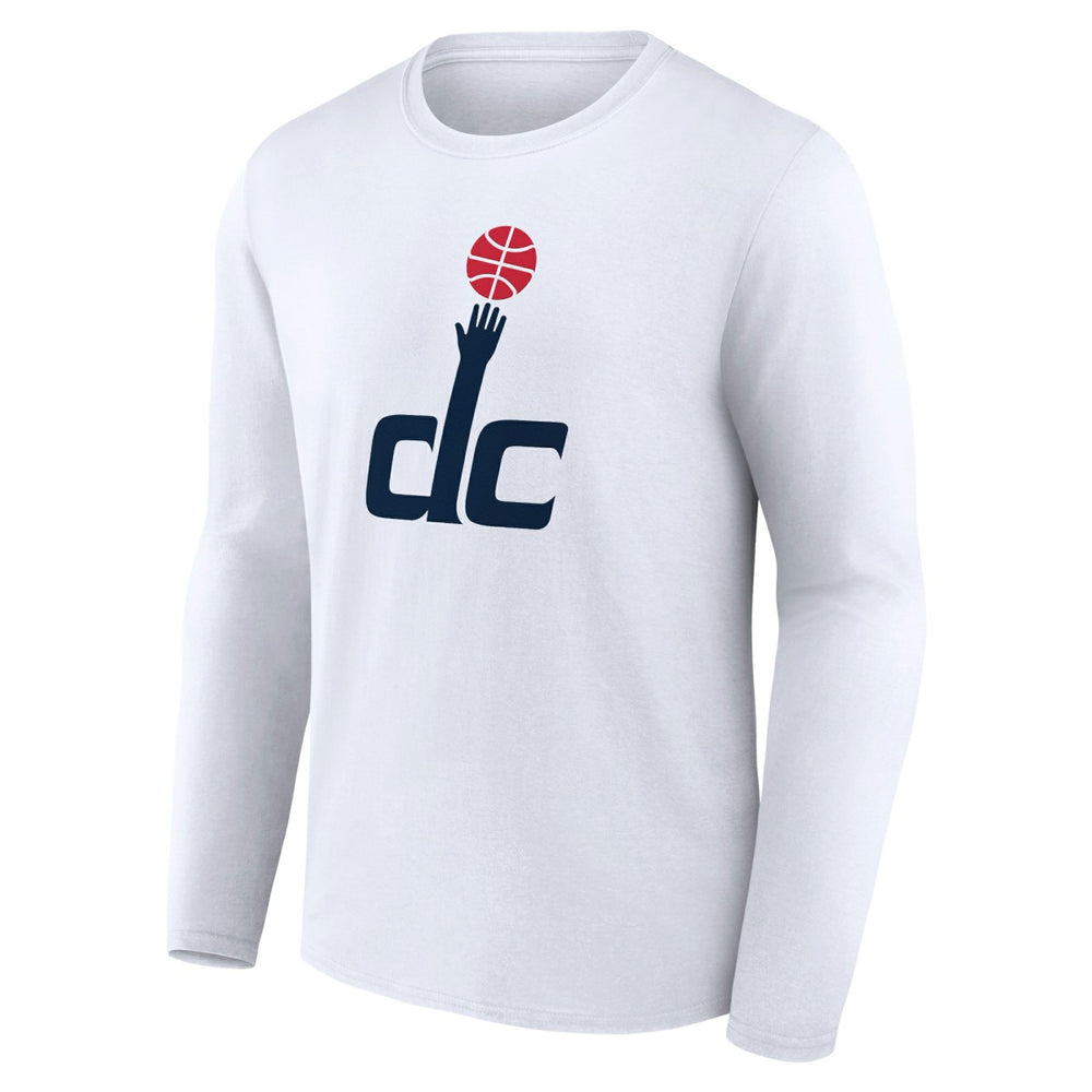 Washington Wizards Alternate Logo Long Sleeve T-Shirt White