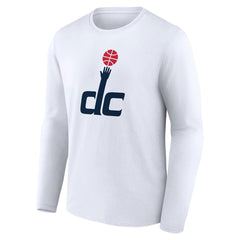 Washington Wizards Alternate Logo Long Sleeve T-Shirt White