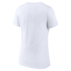 New Orleans Pelicans Women's Alternate Logo V-Neck T-Shirt White