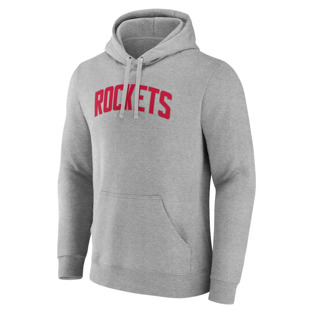 Houston Rockets Alternate Logo Pullover Hoodie Gray