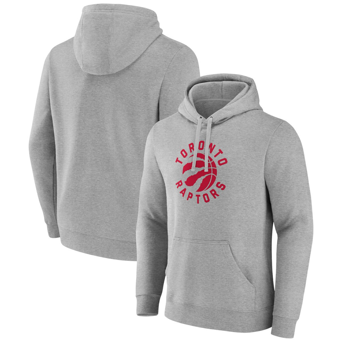 Toronto Raptors Alternate Logo Pullover Hoodie Gray