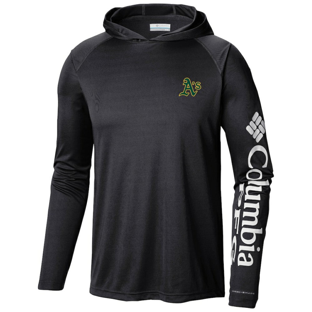 Athletics Columbia Terminal Tackle Long Sleeve Hoodie T-Shirt - Black Hoodies