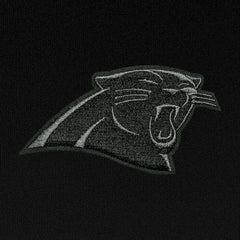 Carolina Panthers Antigua Tonal Logo Generation Quarter-Zip Pullover Top Black