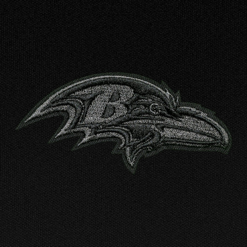 Baltimore Ravens Antigua Tonal Logo Victory Pullover Hoodie Black