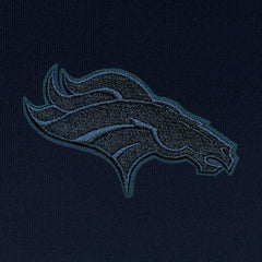 Denver Broncos Antigua Tonal Logo Victory Pullover Hoodie Navy
