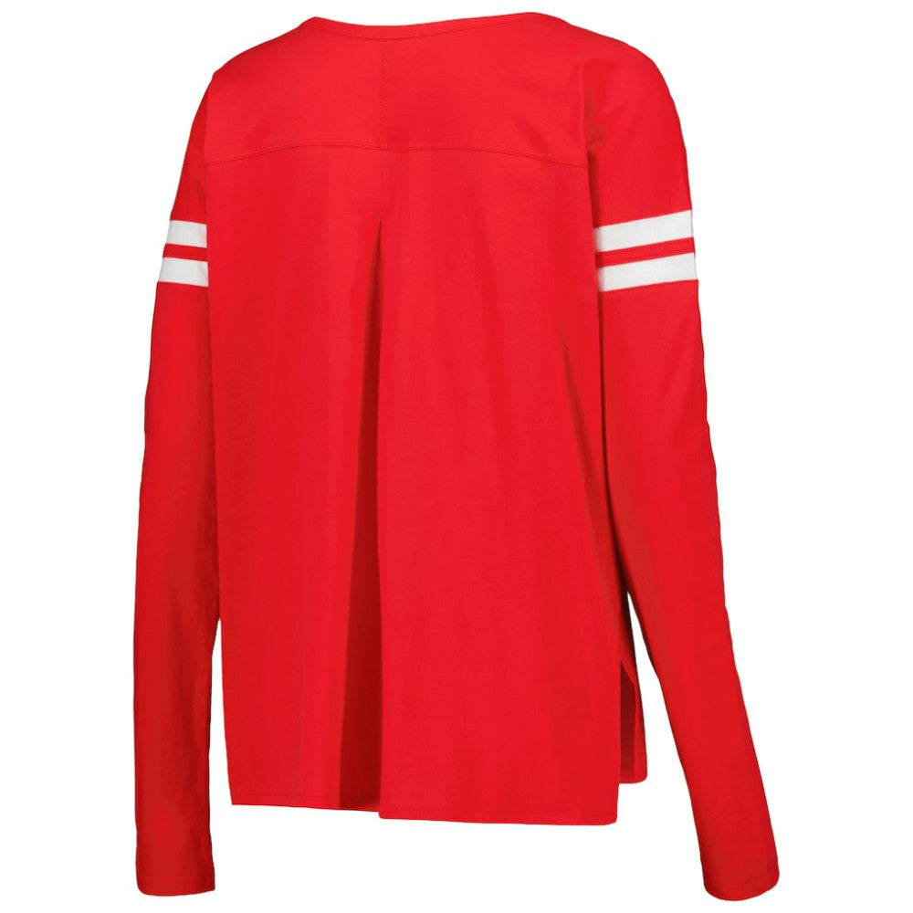 St. Louis Cardinals Touch Women's Free Agent Long Sleeve T-Shirt - Red T-shirts