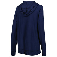 Milwaukee Brewers Touch Women's Pre-Game Raglan Pullover Hoodie - Navy Hoodies