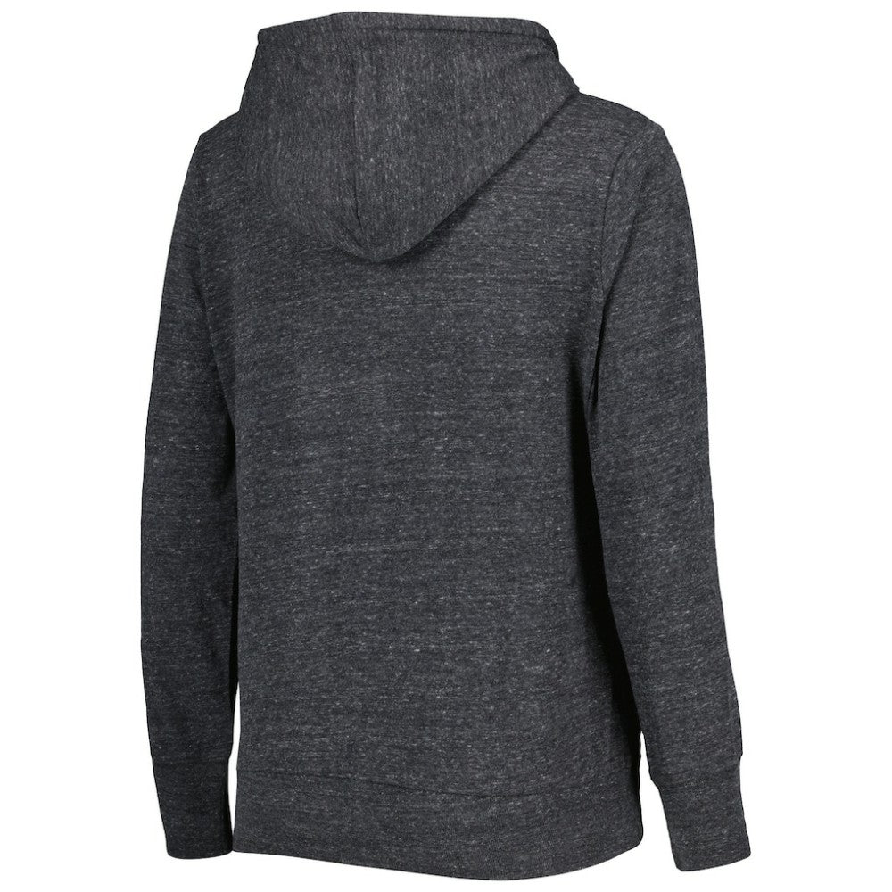 San Francisco Giants Touch Women's Training Camp Tri-Blend Lightweight Full-Zip Hoodie - Black Hoodies