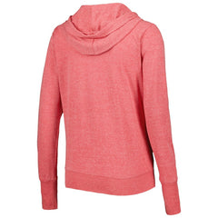 Washington Nationals Touch Women's Training Camp Tri-Blend Lightweight Full-Zip Hoodie - Red Hoodies
