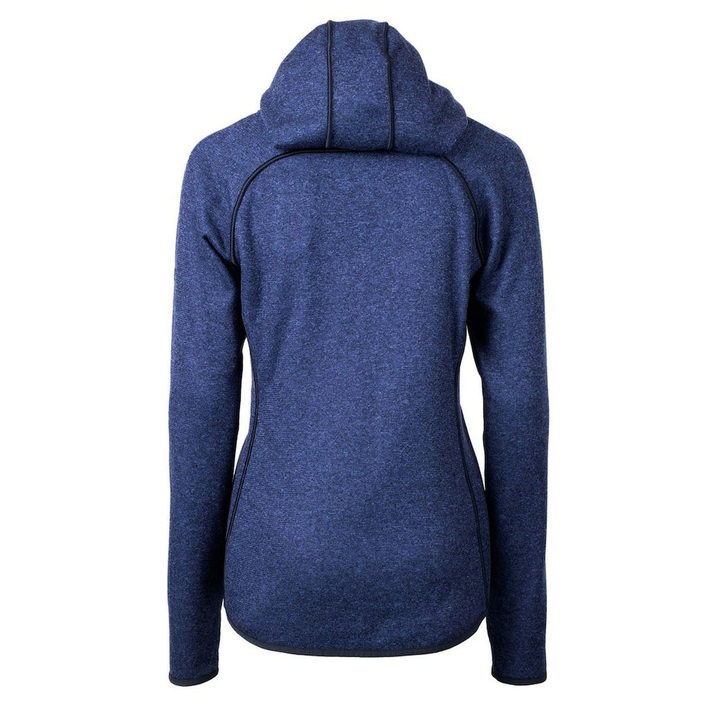 Seattle Seahawks Cutter & Buck Women's Throwback Logo Mainsail Full-Zip Jacket Heather Royal