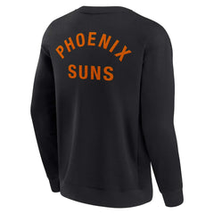 Phoenix Suns Unisex Elements Super Soft Fleece Pullover Sweatshirt Black