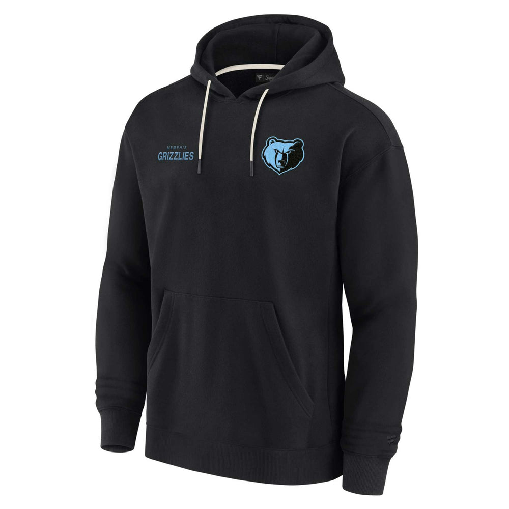 Memphis Grizzlies Unisex Elements Super Soft Fleece Pullover Hoodie Black
