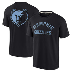 Memphis Grizzlies Unisex Elements Super Soft Short Sleeve T-Shirt Black