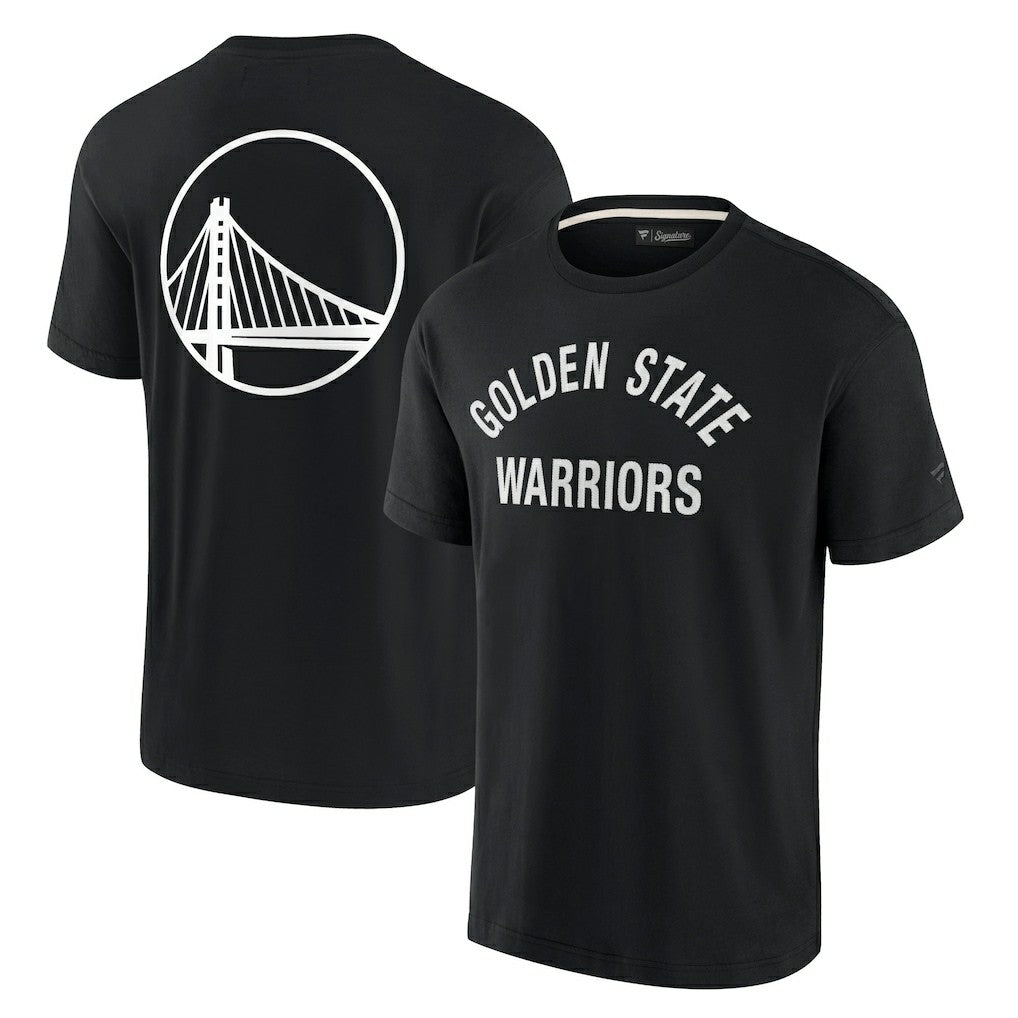 Golden State Warriors Unisex Elements Super Soft Short Sleeve T-Shirt Black