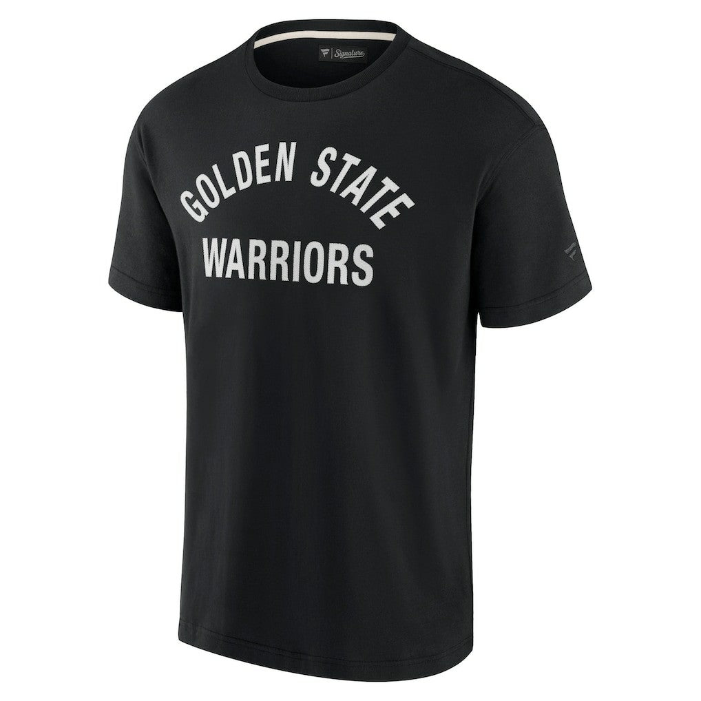 Golden State Warriors Unisex Elements Super Soft Short Sleeve T-Shirt Black