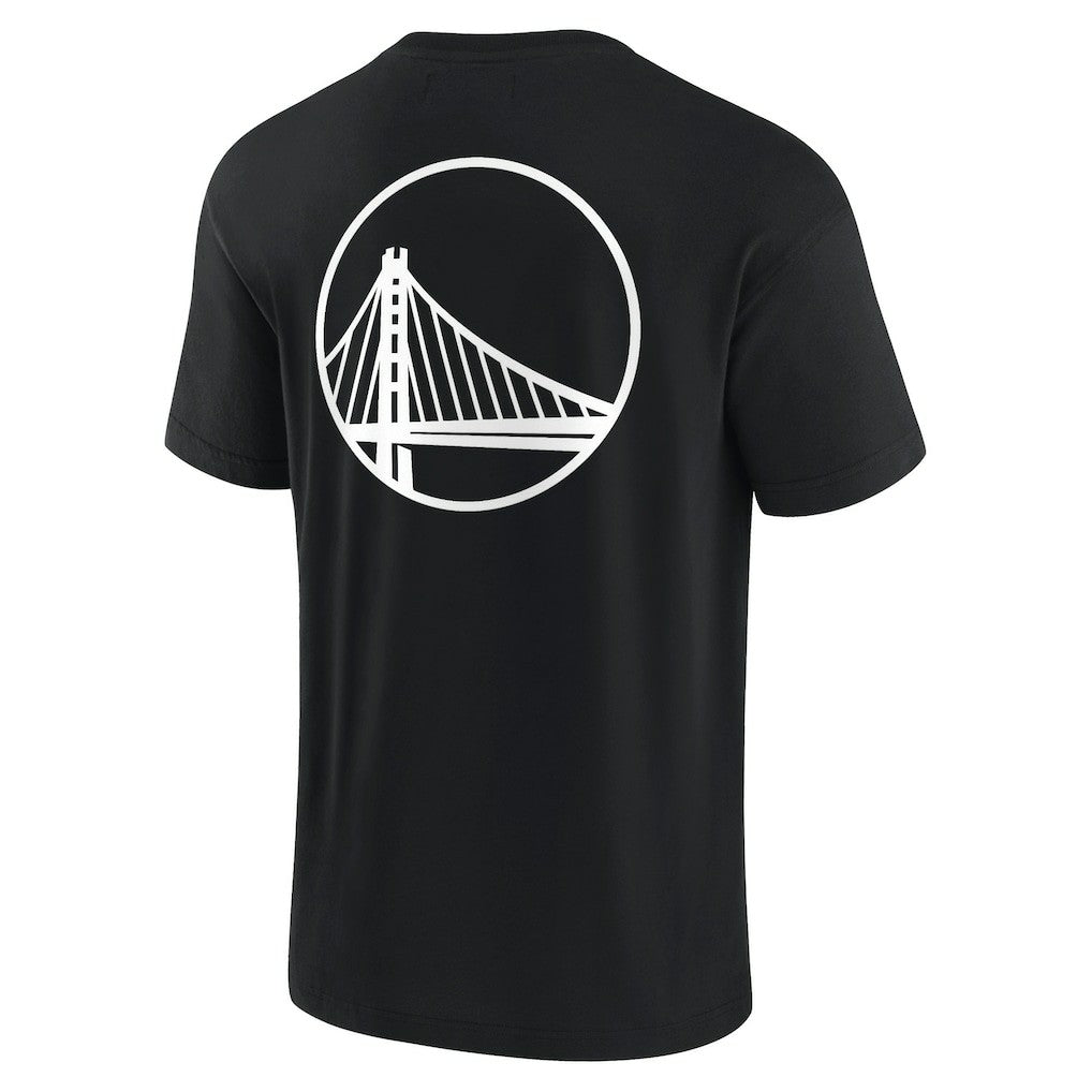 Golden State Warriors Unisex Elements Super Soft Short Sleeve T-Shirt Black