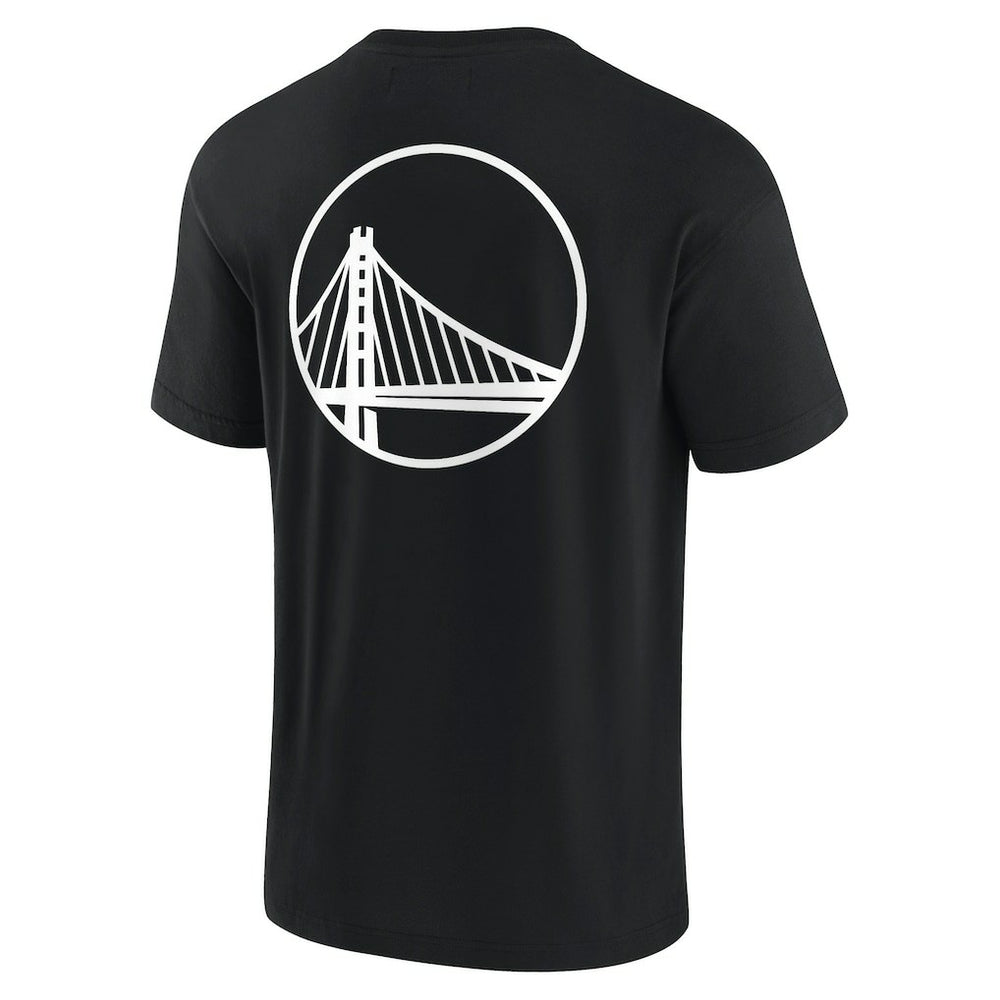Golden State Warriors Unisex Elements Super Soft Short Sleeve T-Shirt Black
