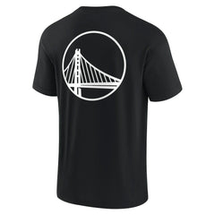 Golden State Warriors Unisex Elements Super Soft Short Sleeve T-Shirt Black