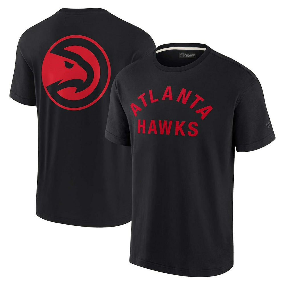Atlanta Hawks Unisex Elements Super Soft Short Sleeve T-Shirt Black