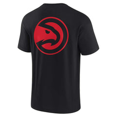 Atlanta Hawks Unisex Elements Super Soft Short Sleeve T-Shirt Black