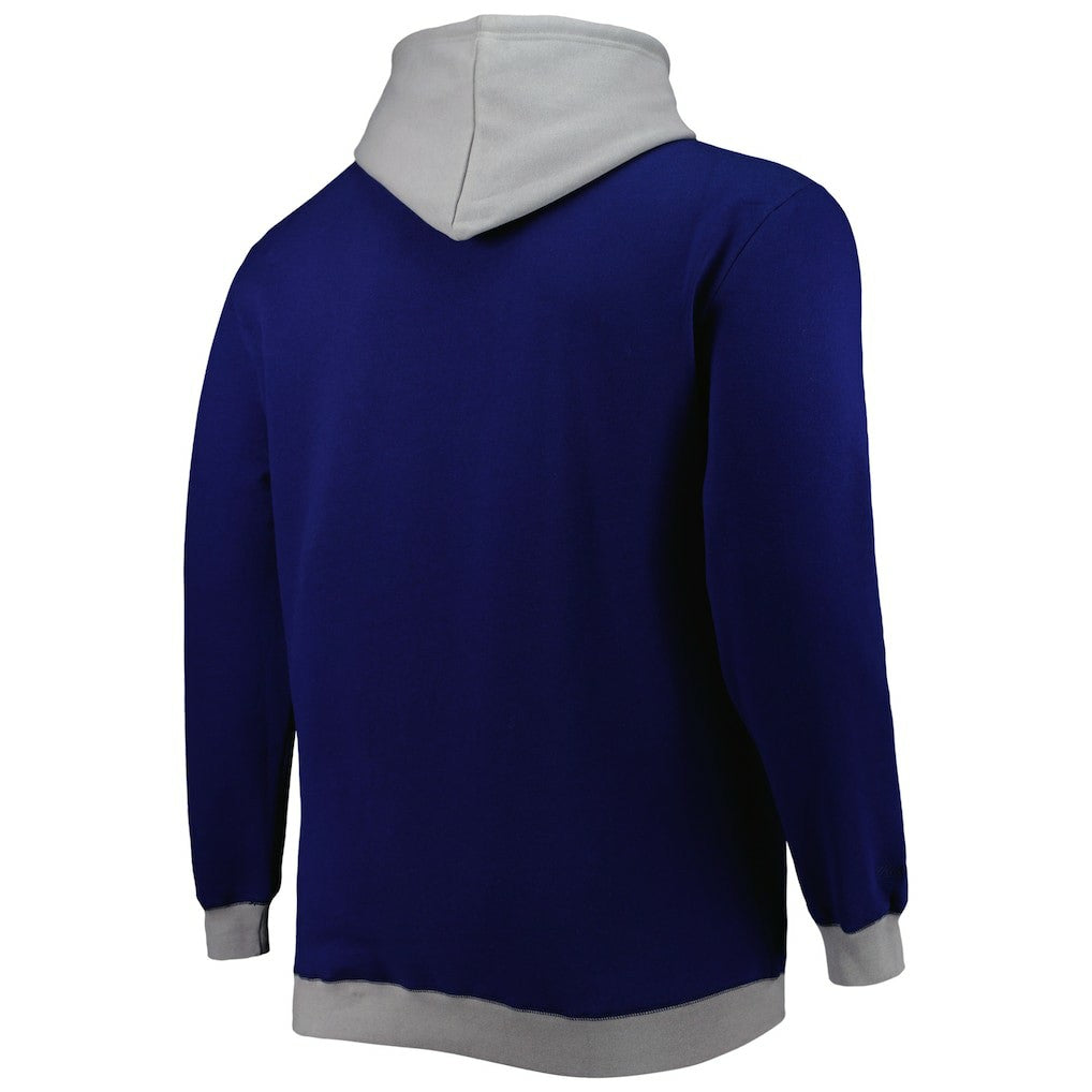 Dallas Cowboys Big & Tall Big Face Pullover Hoodie Navy/Silver