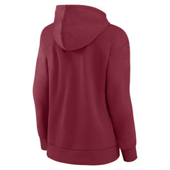 Cleveland Cavaliers Women's Wordmark Alt Pullover Hoodie Wine