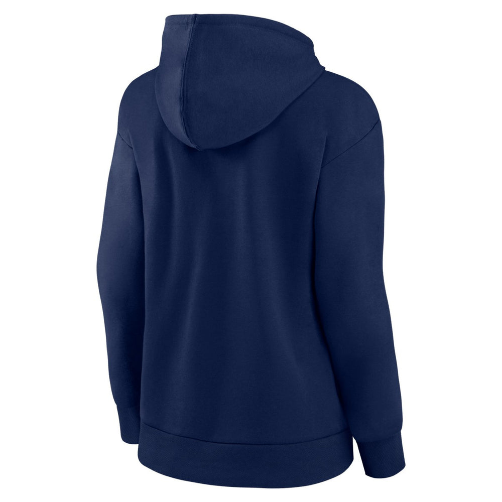 Memphis Grizzlies Women's Gradient Logo Pullover Hoodie Navy