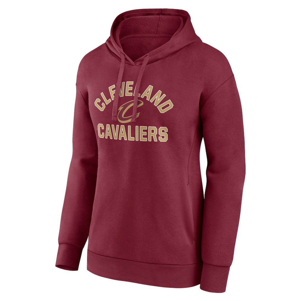 Cleveland Cavaliers Women's Overtime Pullover Hoodie Wine