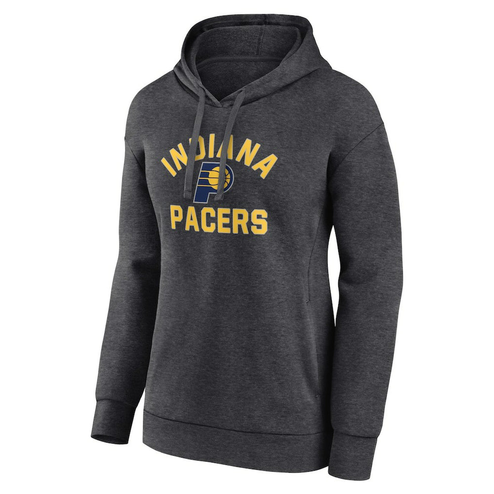 Indiana Pacers Women's Overtime Pullover Hoodie Charcoal