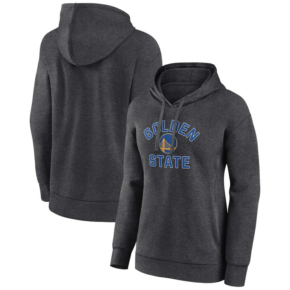 Golden State Warriors Women's Overtime Pullover Hoodie Charcoal