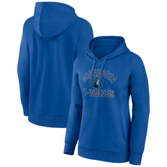 Minnesota Timberwolves Women's Overtime Pullover Hoodie Blue