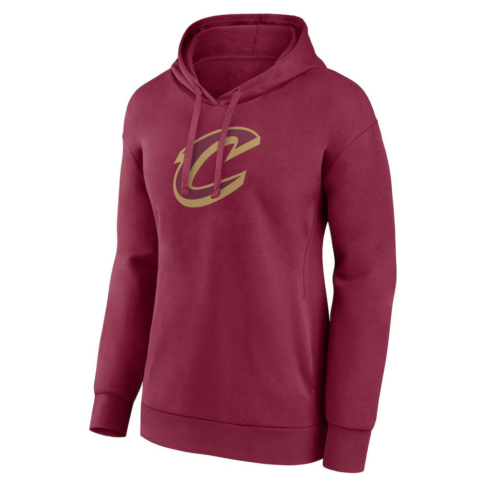 Cleveland Cavaliers Women's Alternate Logo Pullover Hoodie Wine