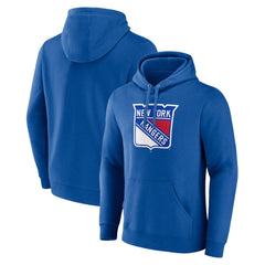 NHL New York Rangers Fanatics Primary Logo Pullover Hoodie - Blue