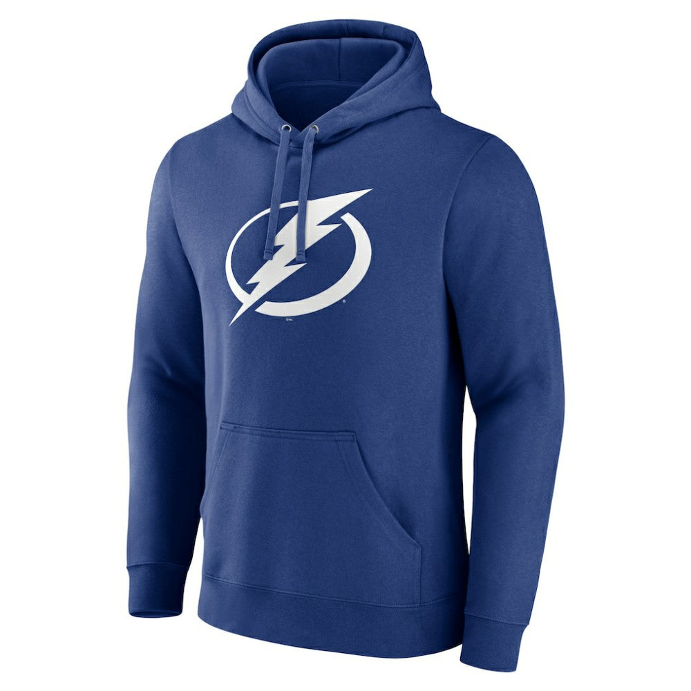 NHL Tampa Bay Lightning Fanatics Primary Logo Pullover Hoodie - Blue