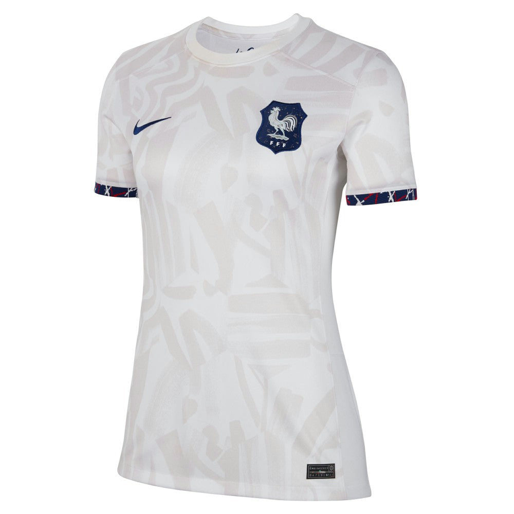 France Women's National Team Women's 2023 Away Stadium Replica Jersey White