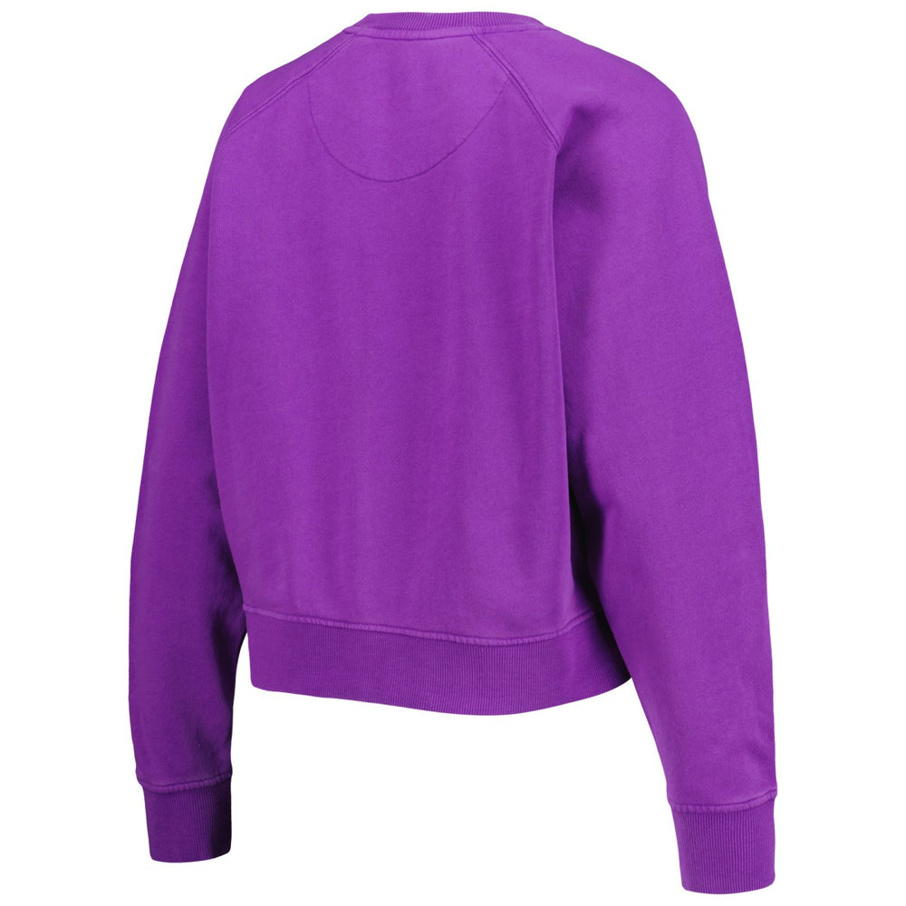 Phoenix Suns Sportiqe Women's Hardwood Classics Ashlyn Raglan Pullover Sweatshirt Purple