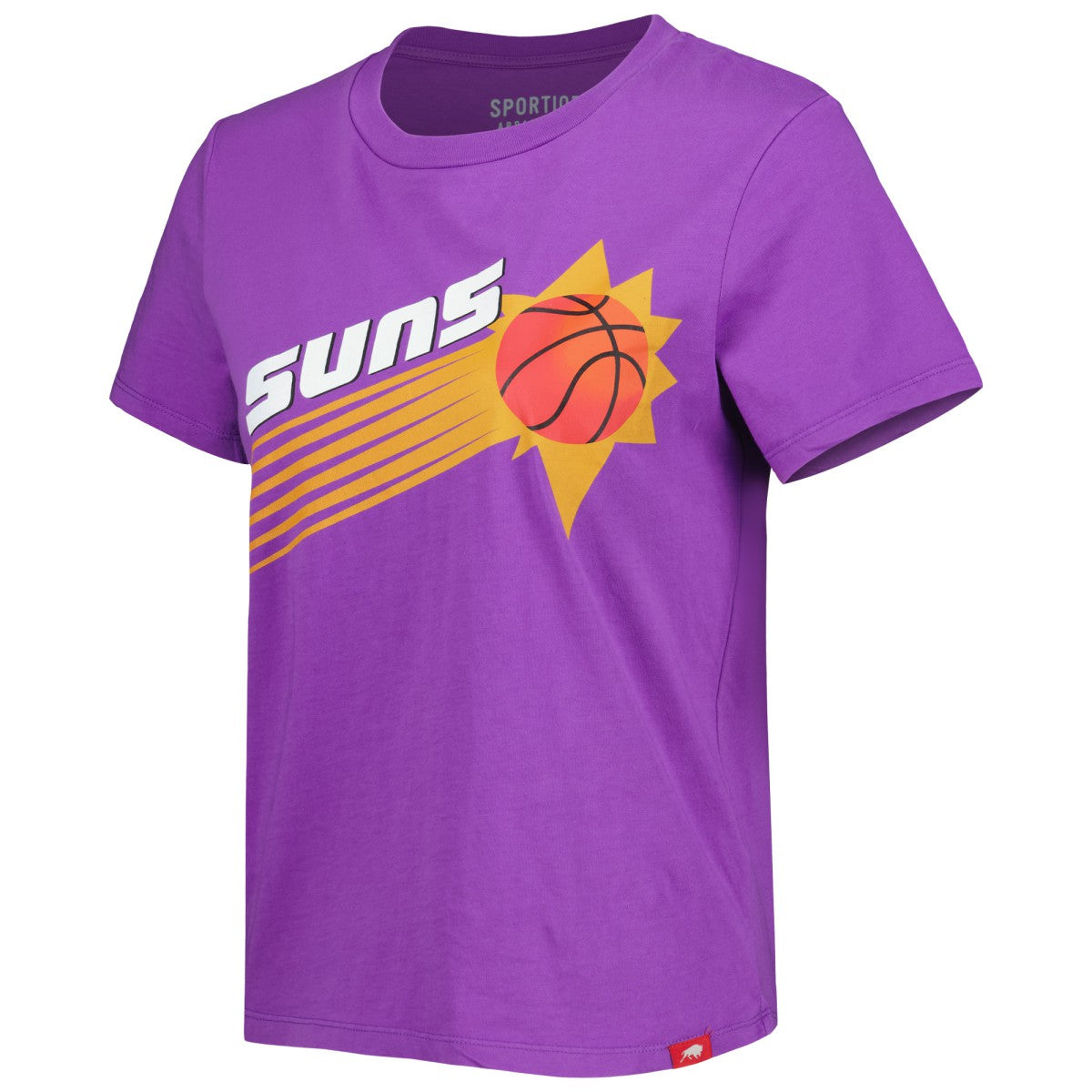 Phoenix Suns Sportiqe Women's Hardwood Classics Arcadia Elevated T-Shirt Purple