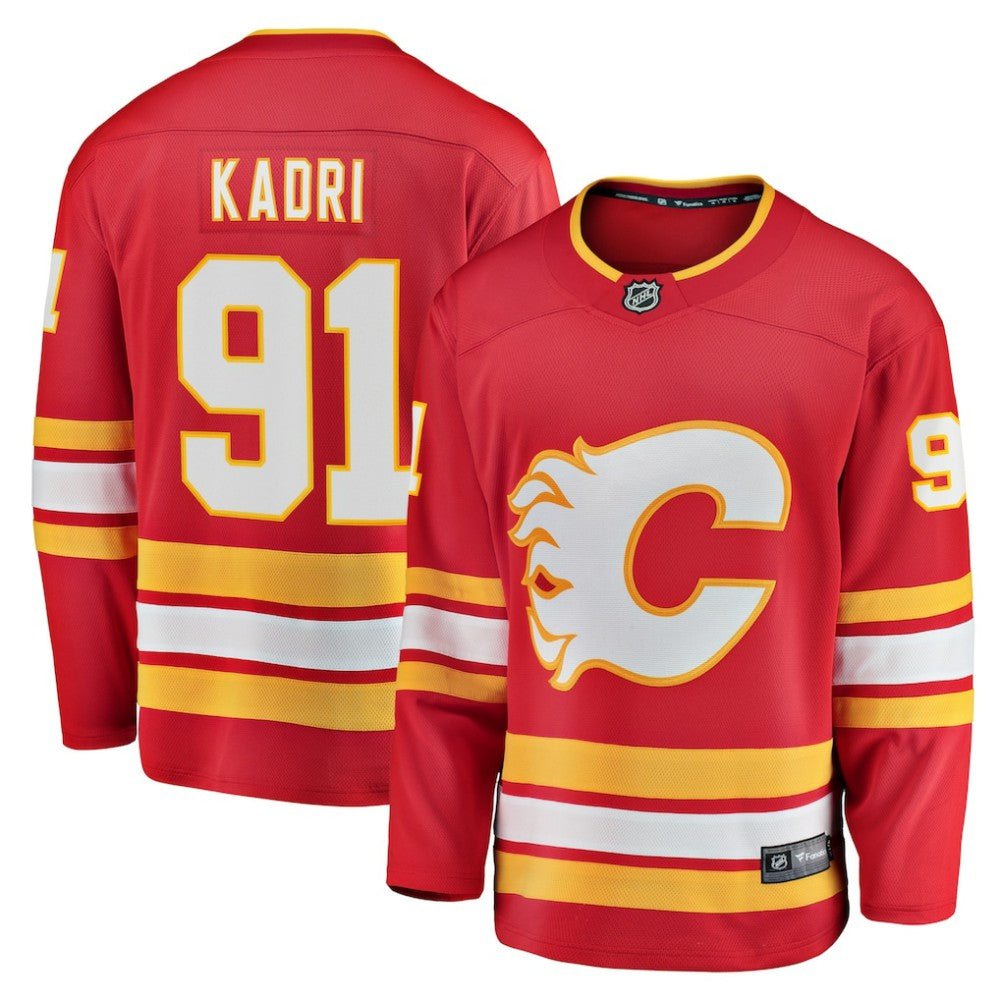 NHL Nazem Kadri Calgary Flames Fanatics Home Breakaway Player Jersey - Red