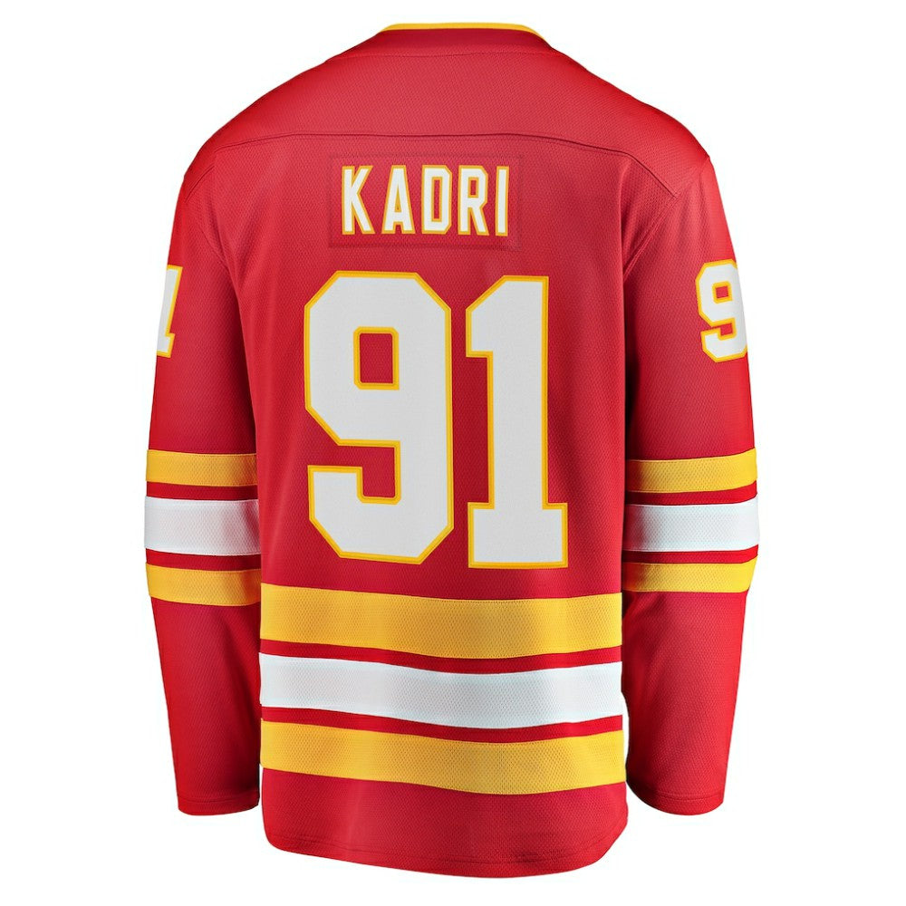 NHL Nazem Kadri Calgary Flames Fanatics Home Breakaway Player Jersey - Red