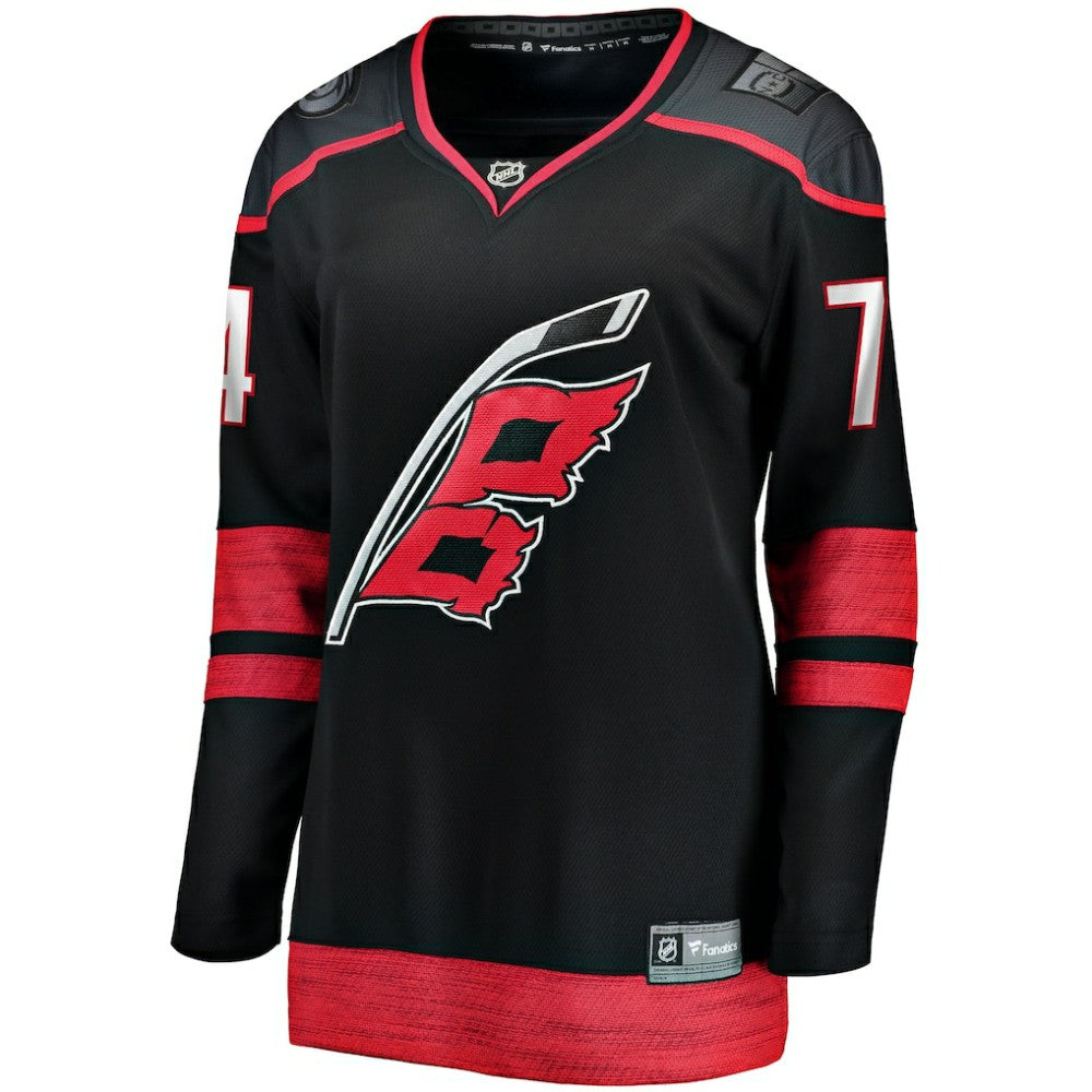 NHL Jaccob Slavin Carolina Hurricanes Fanatics Women's Home Breakaway Player Jersey - Black
