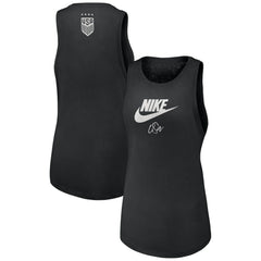 USWNT Women's Futura Tank Top Black