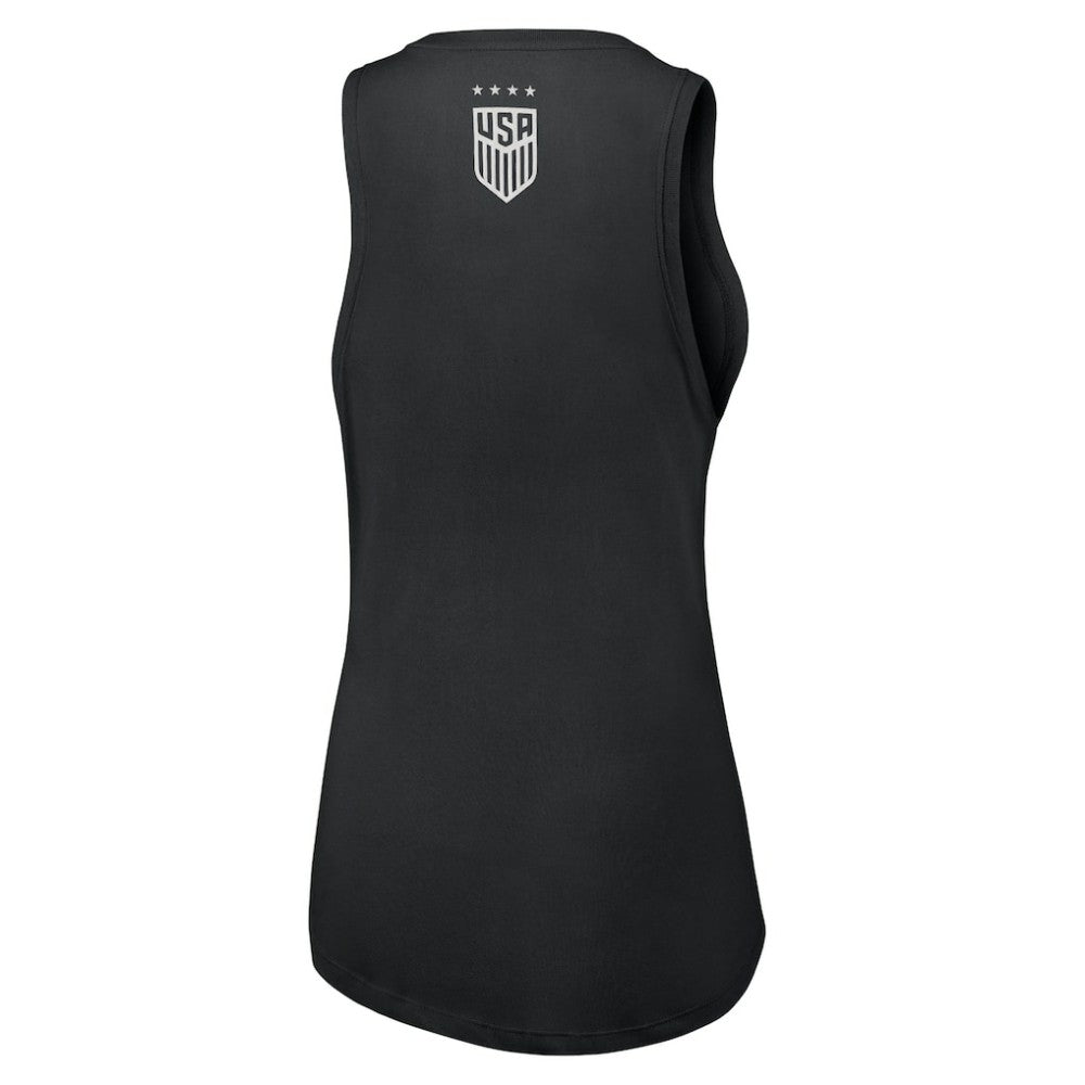 USWNT Women's Futura Tank Top Black