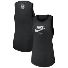 USWNT Women's Futura Performance Tank Top Black