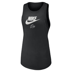 USWNT Women's Futura Performance Tank Top Black