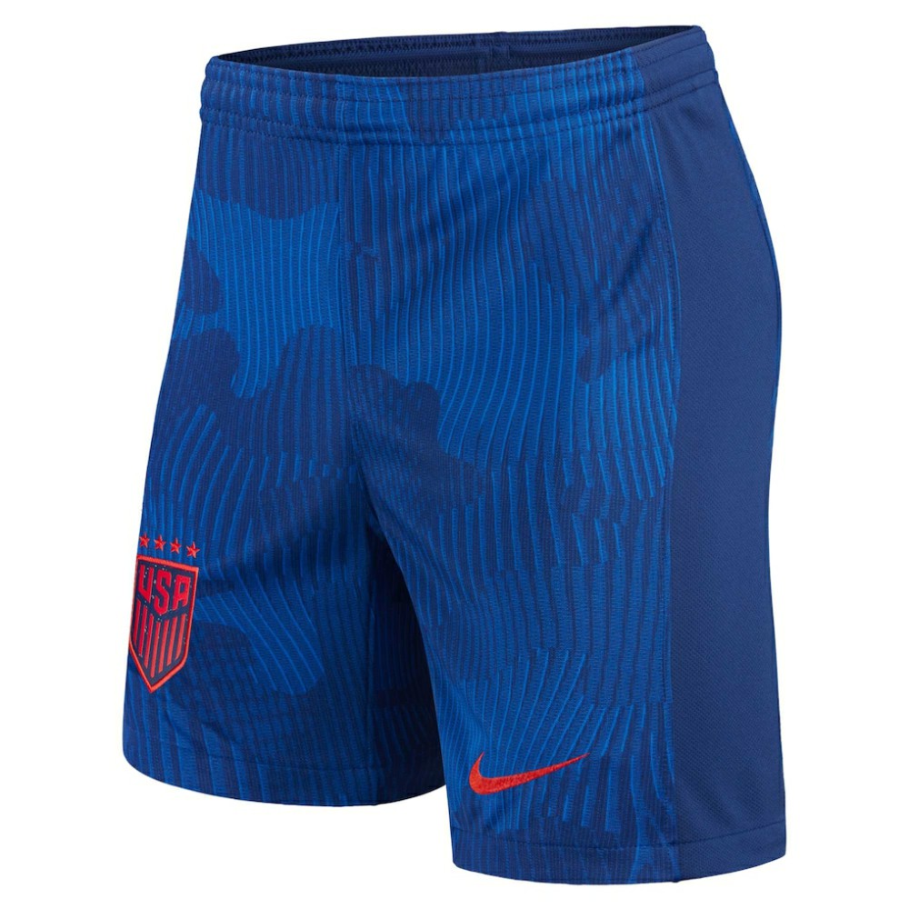 USWNT Women's 2023 Away Stadium Shorts Blue