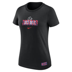 USMNT Women's Verbiage T-Shirt Black shop